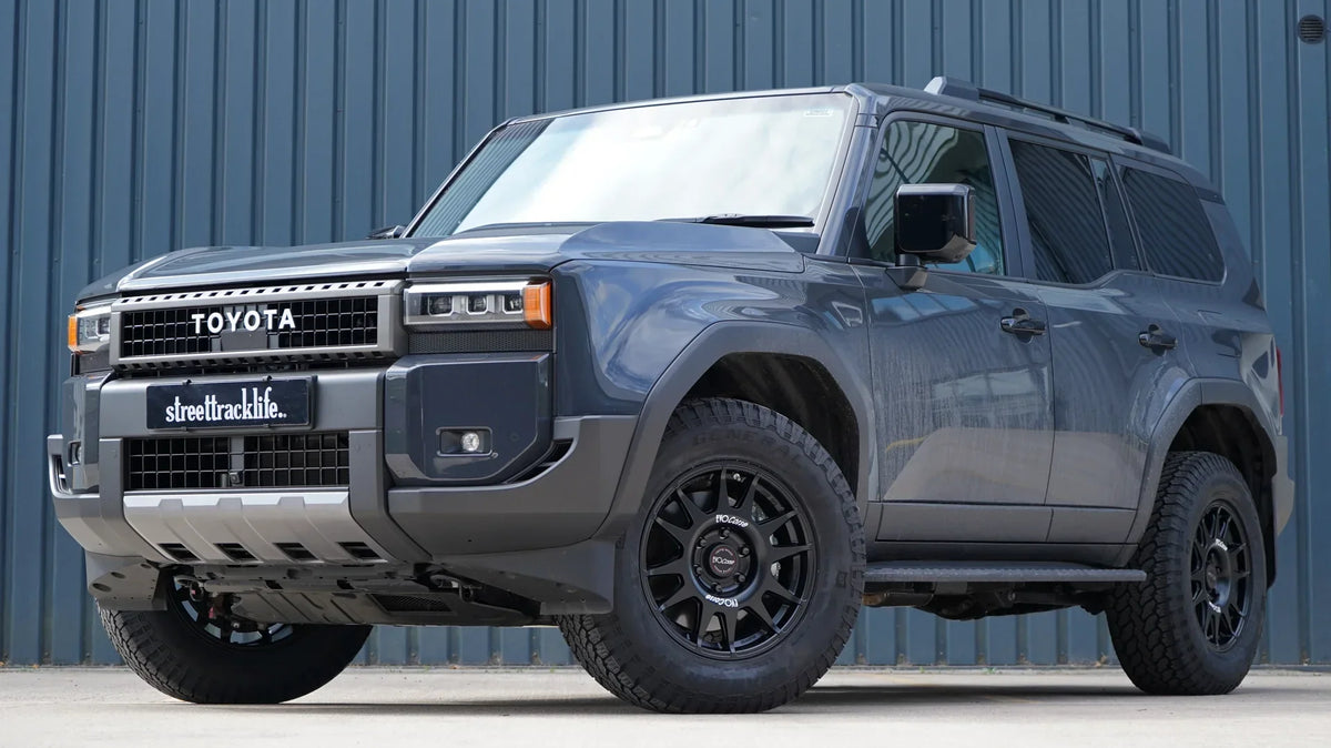 Toyota Land Cruiser Prado 250 (2024+) with EVO Corse DakarZero 18" wheels and General Grabber AT3 tyres