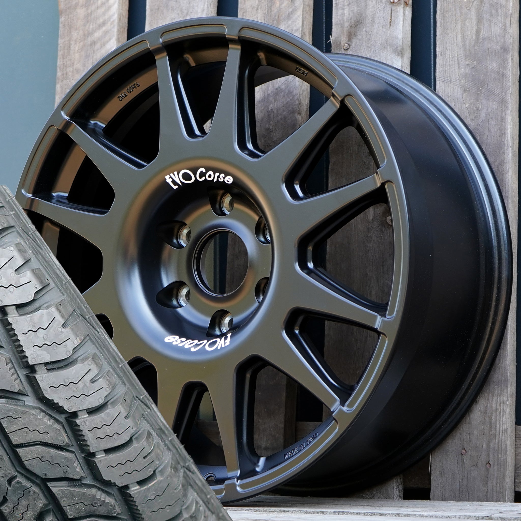EVO Corse DakarZero 20" Wheel & Tyre Package for Toyota Land Cruiser Prado 250 (2024+)