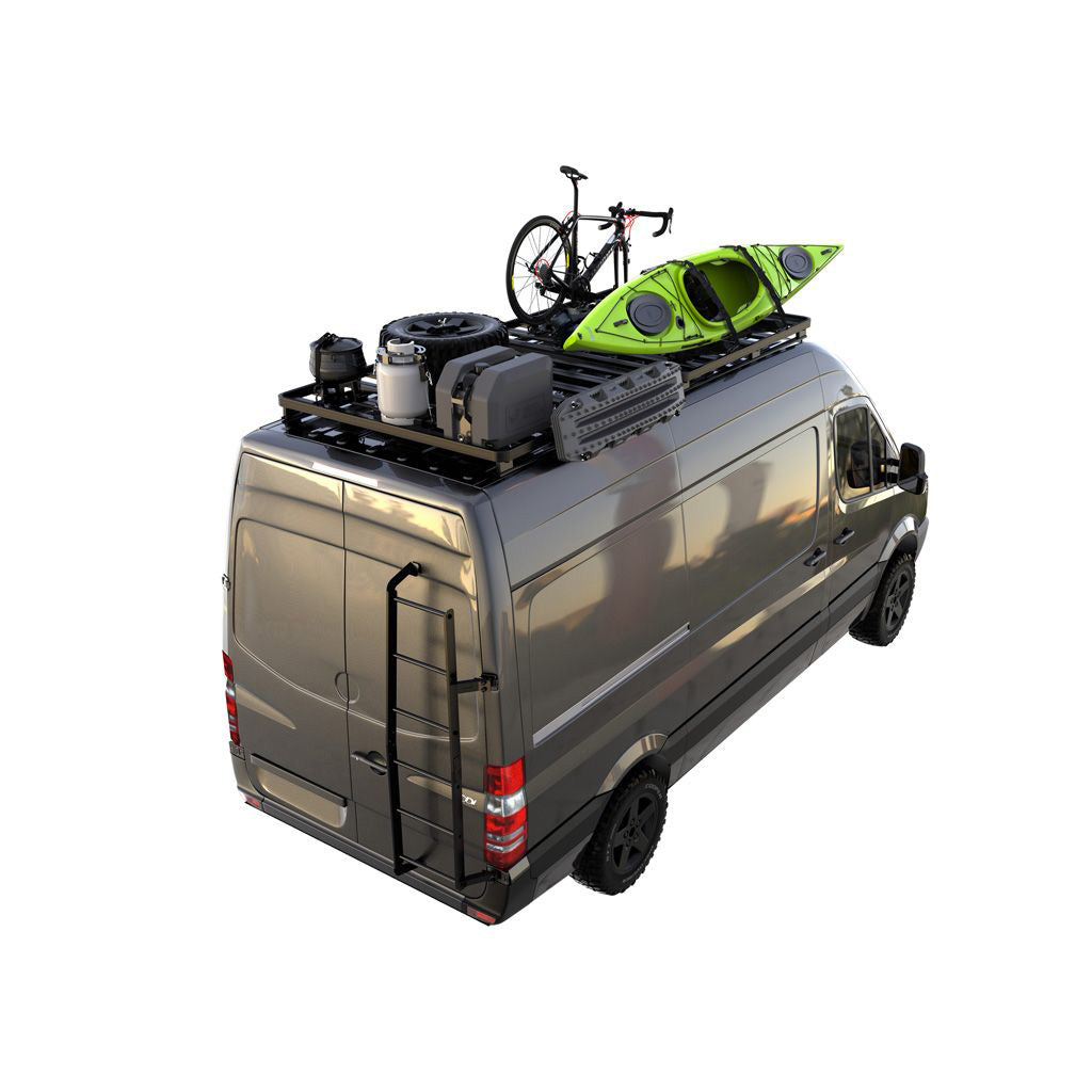 Front Runner Slimline II Roof Rack for Mercedes Sprinter 144/170” L2/L3 MWB/LWB With OEM Tracks (2006+) - Tall