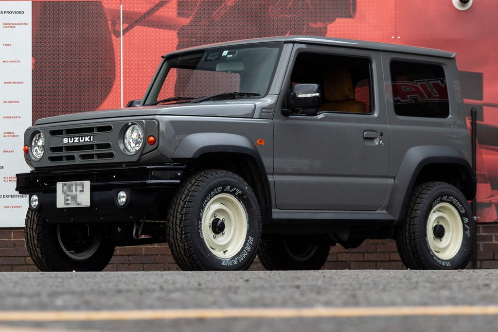 Suzuki Jimny (2018+) fitted with DAMD 'The Roots' body kit fitted