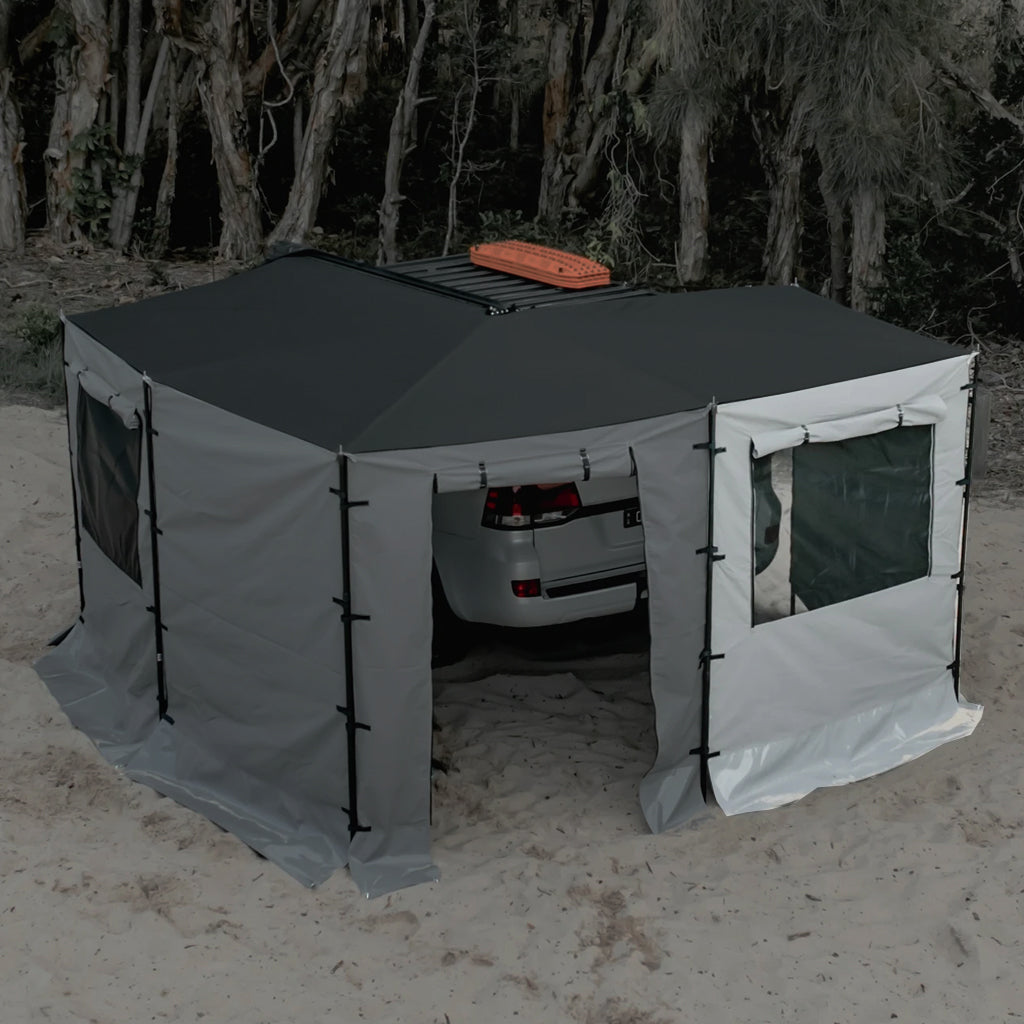 Clevershade Deluxe Awning Window Wall