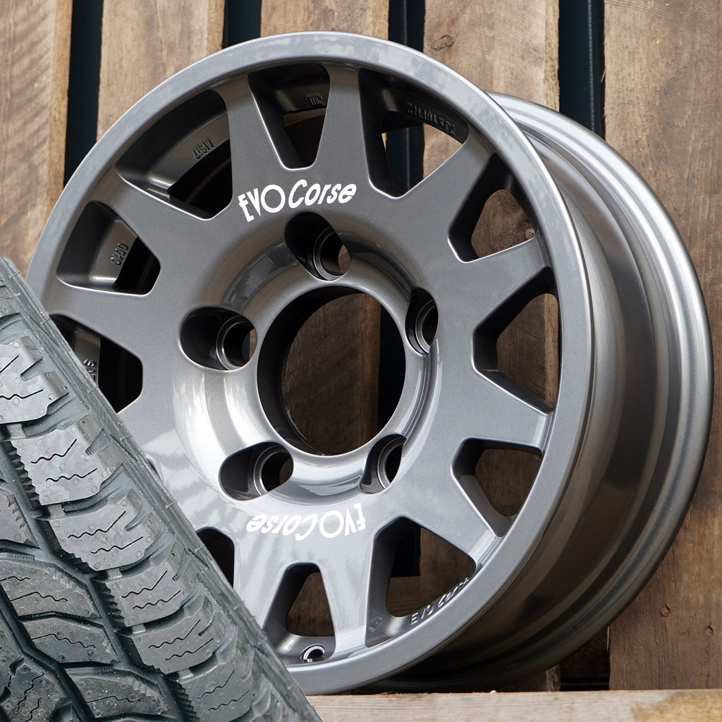 EVO Corse DakarZero 16" Wheel & Tyre Package for Land Rover Defender Classic