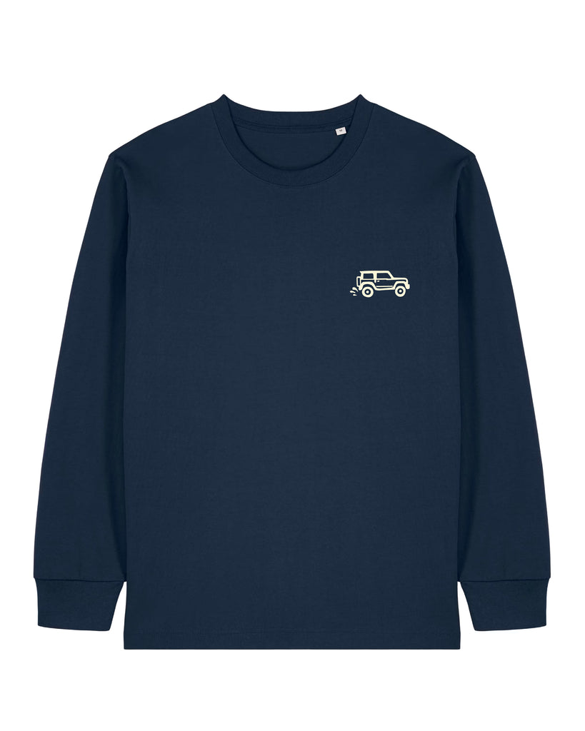 JIMNYSTYLE Rally Club T-Shirt - Long Sleeve - Navy Blue
