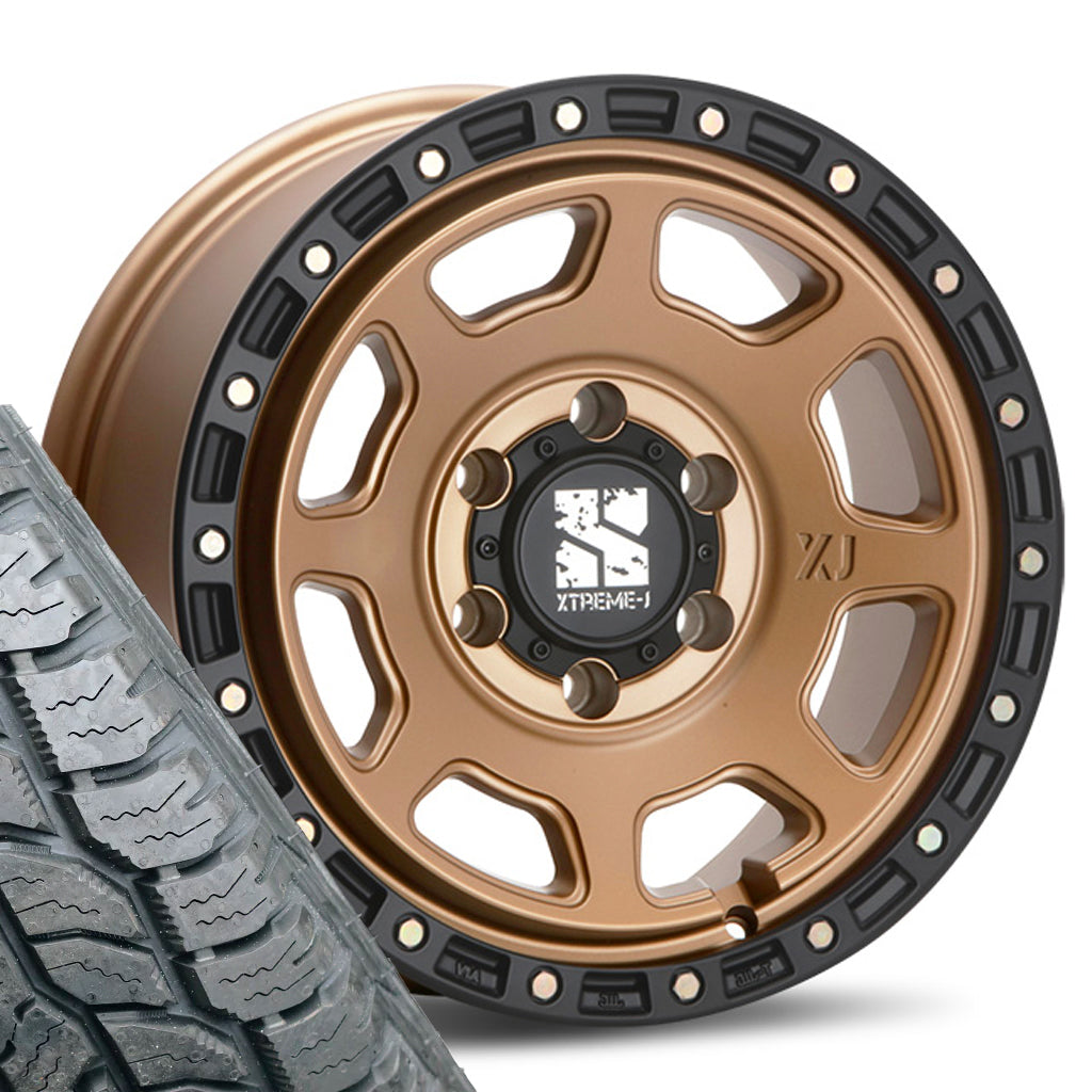 XTREME-J XJ07 18" Wheel & Tyre Package for Toyota Land Cruiser Prado 250 (2024+)