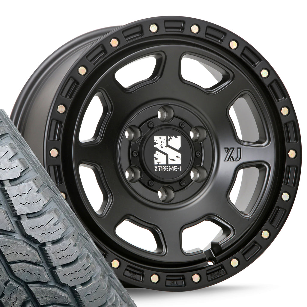 XTREME-J XJ07 18" Wheel & Tyre Package for Toyota Land Cruiser Prado 250 (2024+)