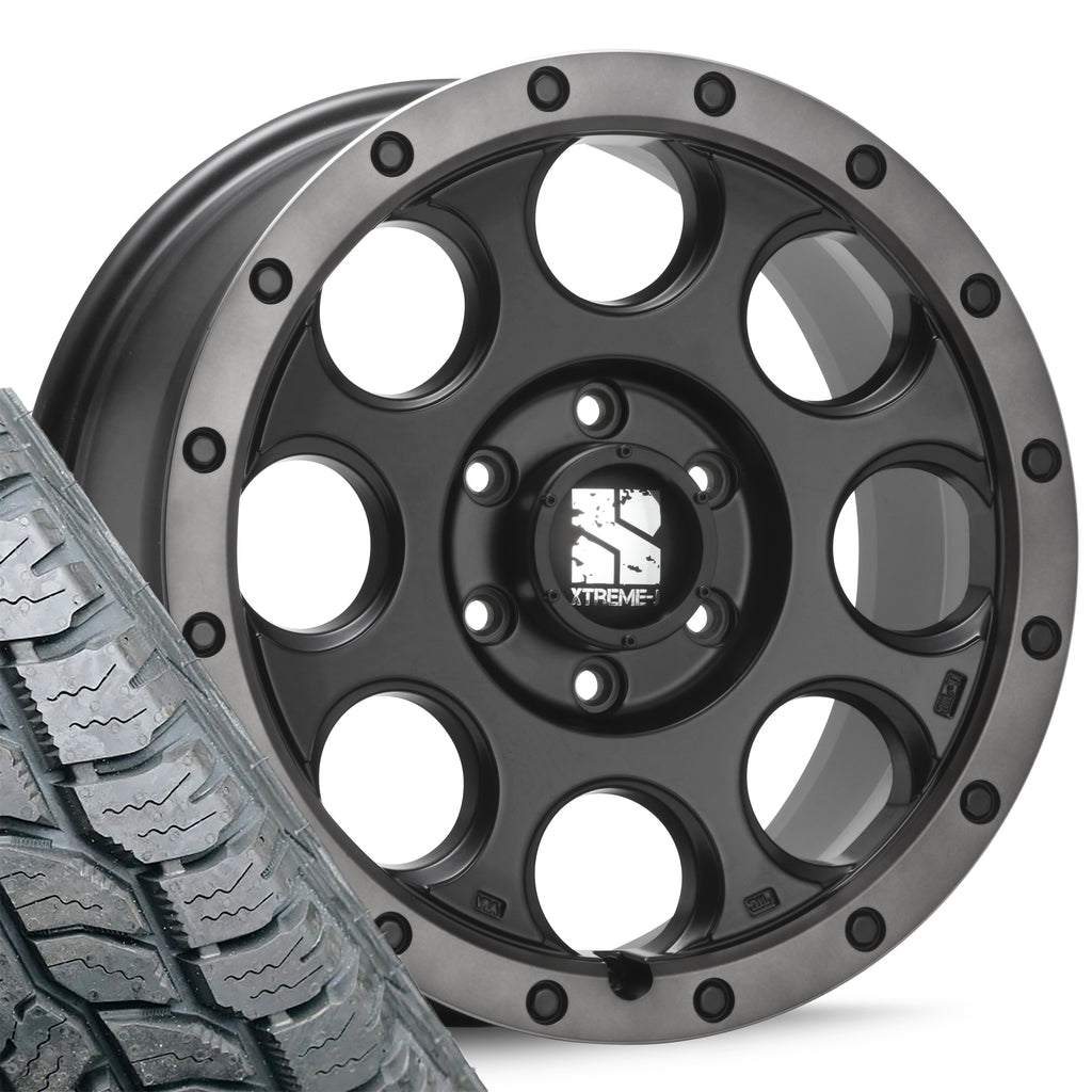 XTREME-J XJ03 18" Wheel & Tyre Package for Toyota Land Cruiser Prado 250 (2024+)